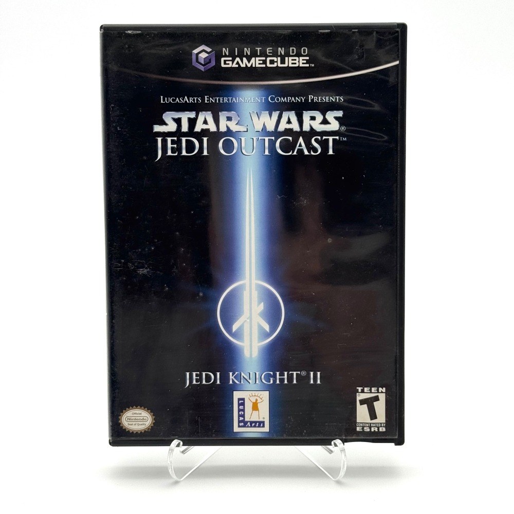 Star Wars Jedi Knight II Jedi Outcast Nintendo GameCube CIB Game